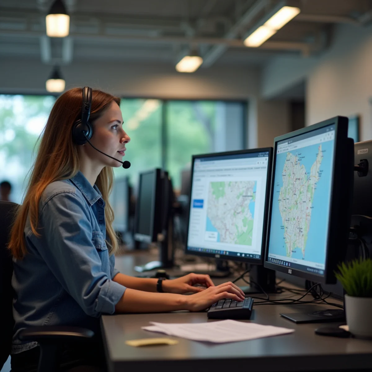 Customer support coordinator dispatching 24/7 HVAC technicians in Humble TX